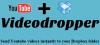VideoDropper позволяет загружать YouTube-ролики на Dropbox