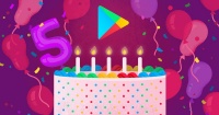 Google Play отпраздновал свое пятилетие!